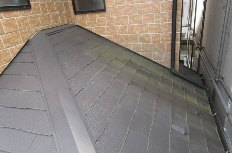 施工前の屋根