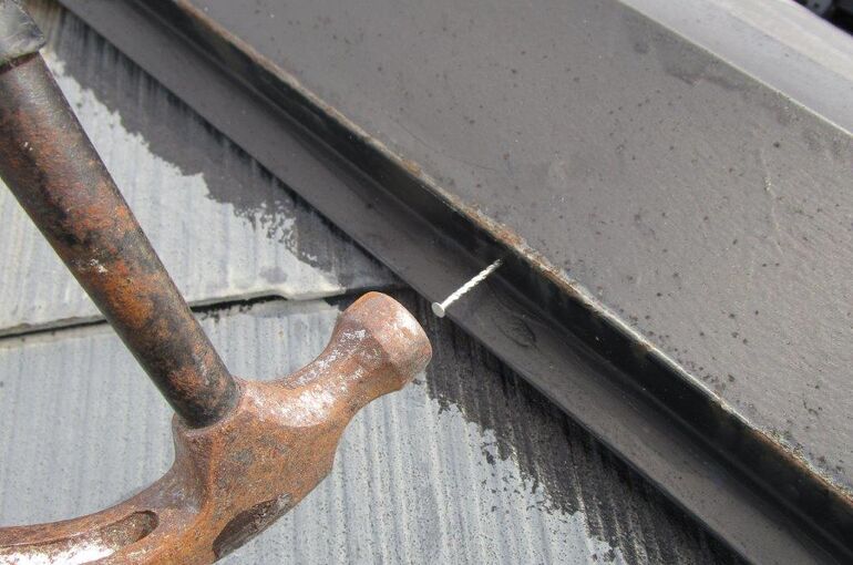 釘の打ち直し