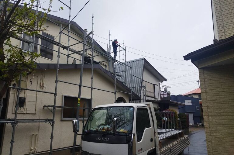 足場解体