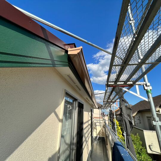 破風塗装