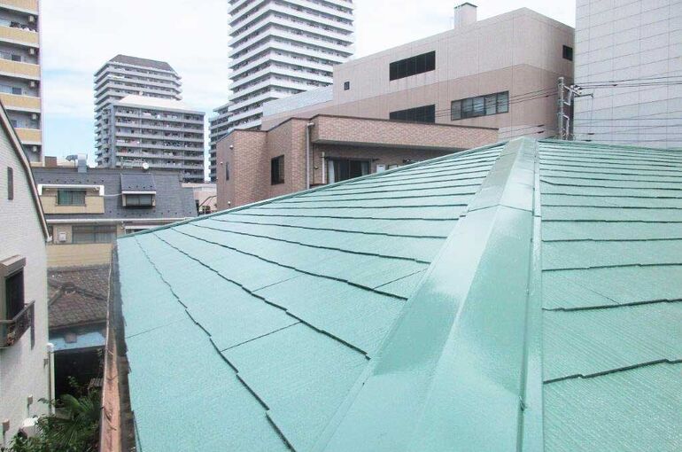 施工後の屋根