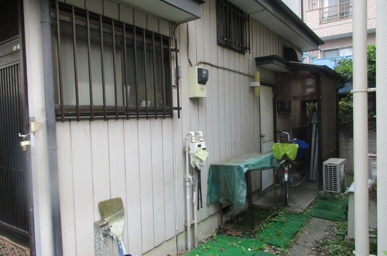 施工前の外壁