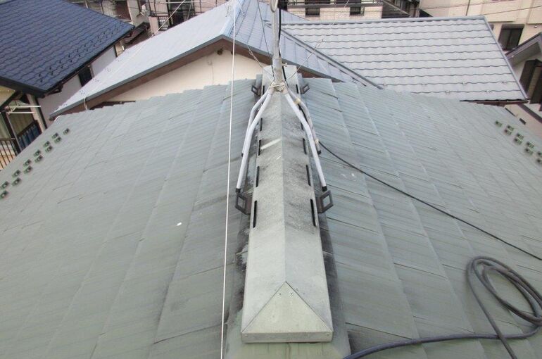 塗装前の屋根