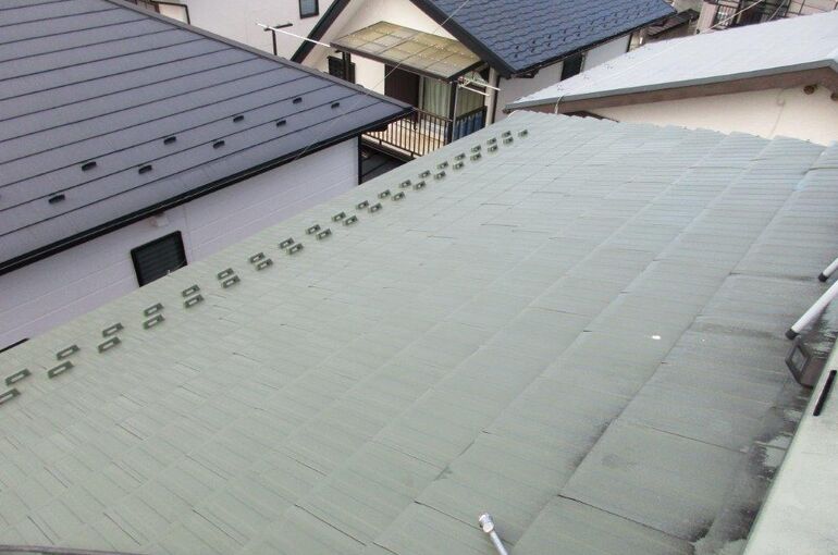 塗装前の屋根