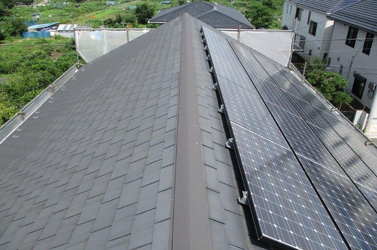 塗装前の屋根