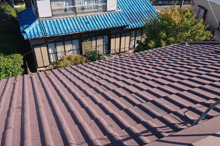 塗装前の屋根