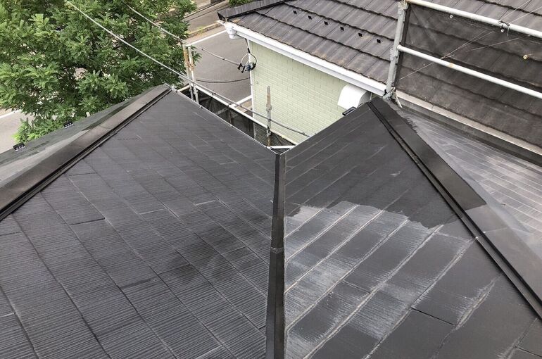塗装前の屋根