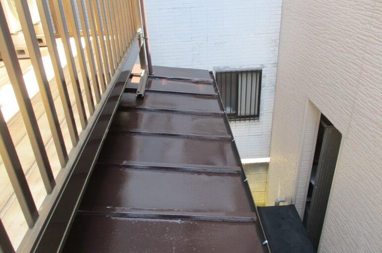 塗装後の屋根
