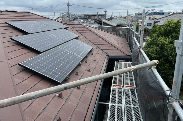 塗装前の屋根