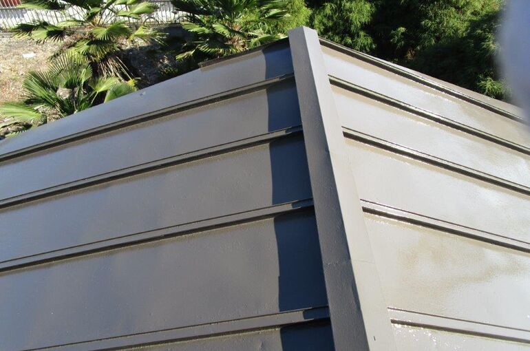 塗装後の屋根
