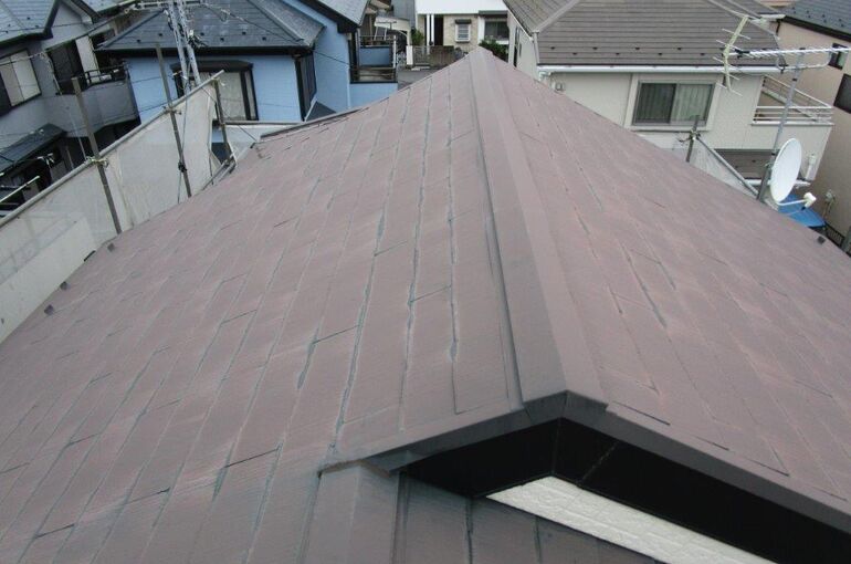 塗装前の屋根