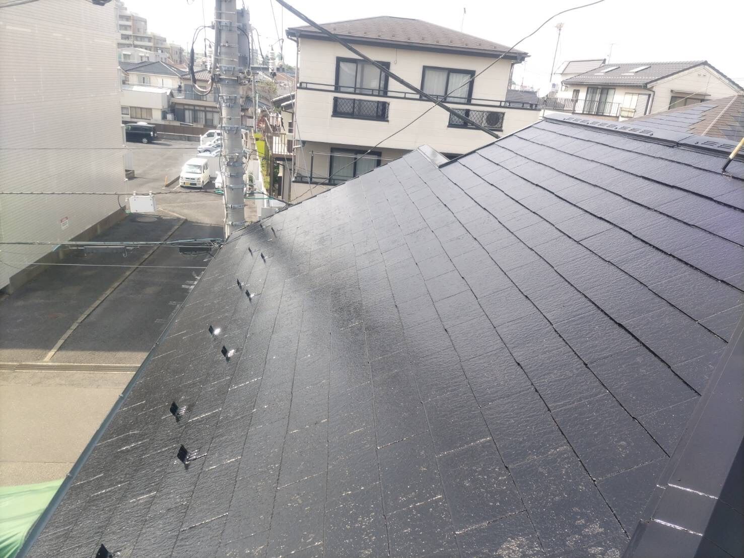 施工後の屋根