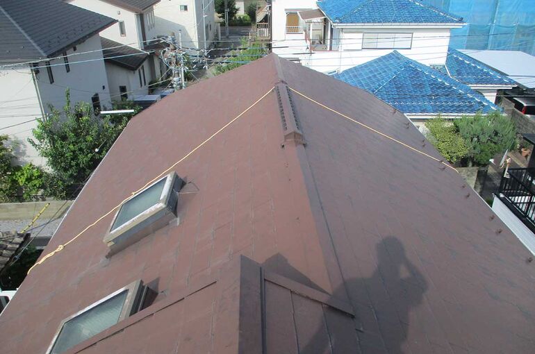 塗装前の屋根