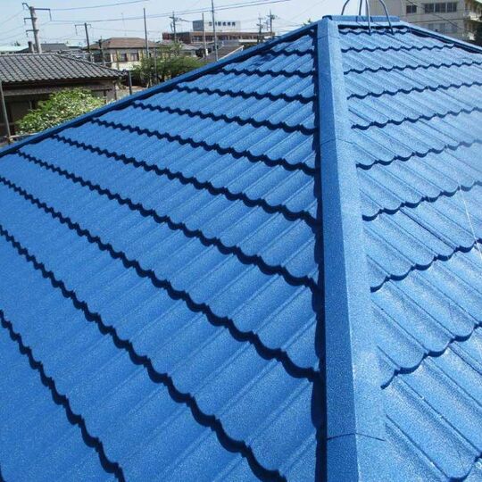 施工後の屋根