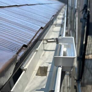 交換後の雨樋