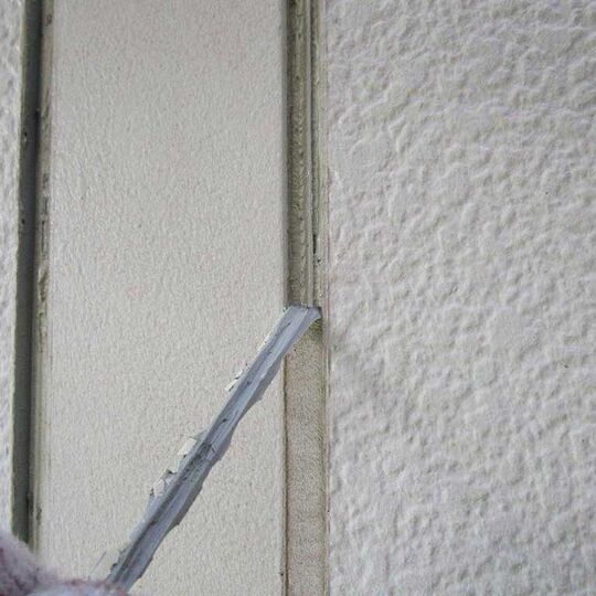 既存目地取り外し