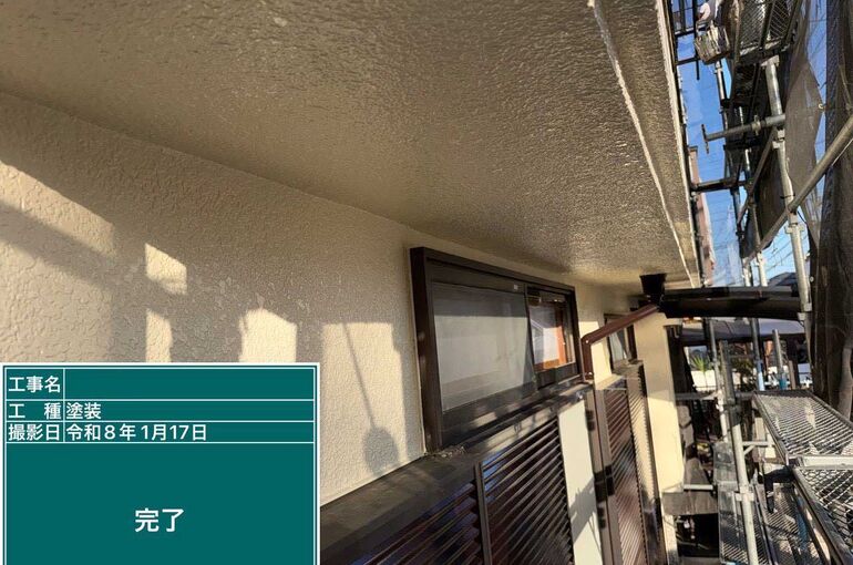 施工後の外壁塗装
