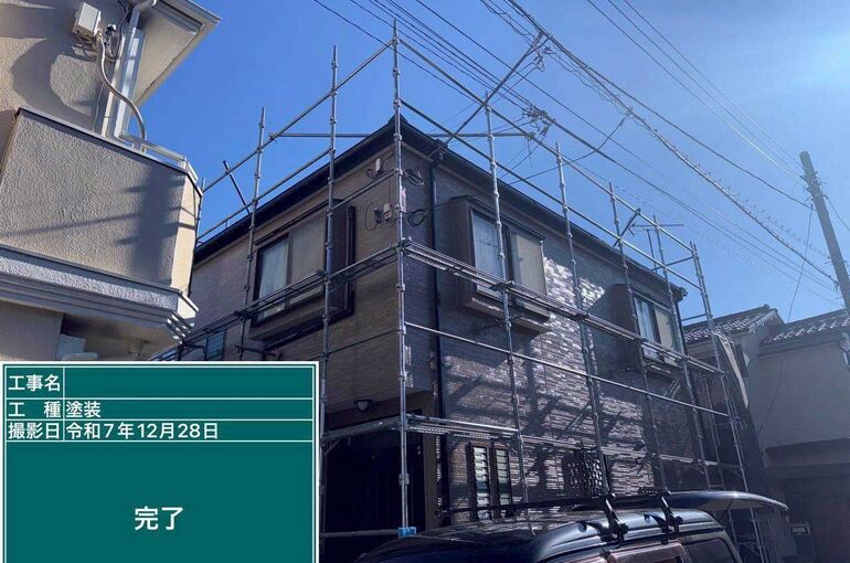 施工後の外壁